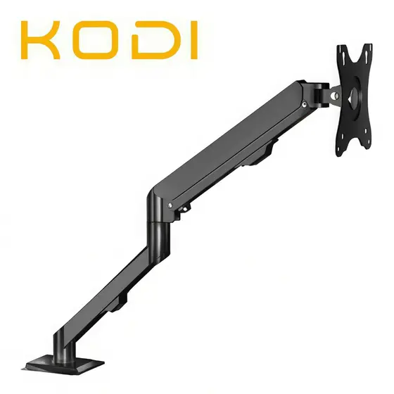Suporte de mesa em liga F11 para TV/monitor preto de 17 a 32" polegadas