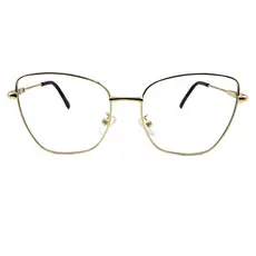 Armação de Óculos de Grau Taylo Gatinho Grande Metal Premium Clássico Retrô Blogueira uv400 Feminino