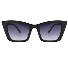 Óculos de Sol Gatinho Preto Degradê Premium Blogueira Fashion uv400 Feminino