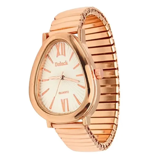 Relógio Feminino Tulipa Rose Gold 30mm - Doluck Fundo Branco Premium