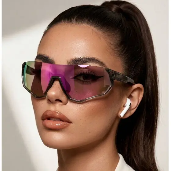 Oculos de Sol Esportivo Polarizado Pace Uv400 Ciclismo Bicicleta Corrida Unissex