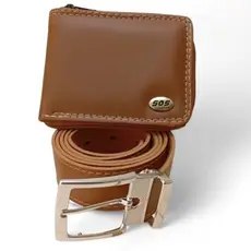 KIT CINTO MASCULINO E CARTEIRA MASCULINA DE ZÍPER