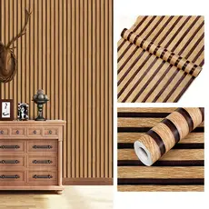 Papel de Parede 3D Autoadesivo Lavável – Medidas 6m/12m x 45cm, Fácil de Aplicar