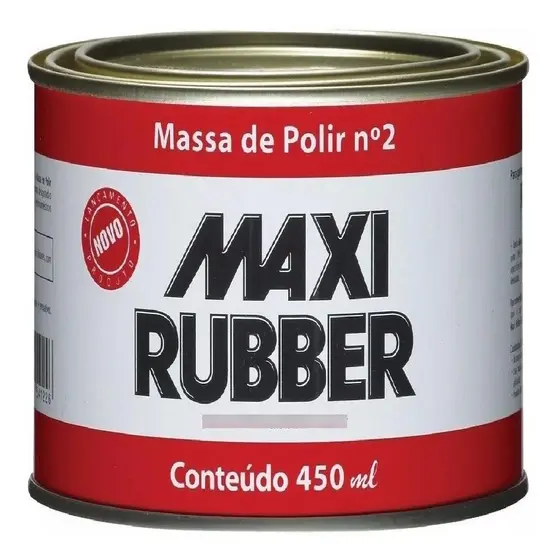 Massa de polir nº 2 Maxi Rubber 490g
