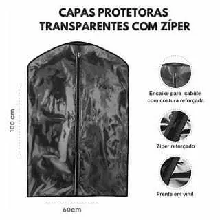 CAPA DE TERNO OU VESTIDO.