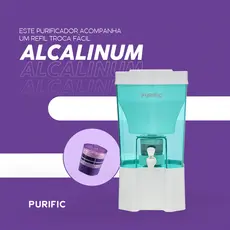 Purificador de Água Purific 6 com Refil Alcalinum
