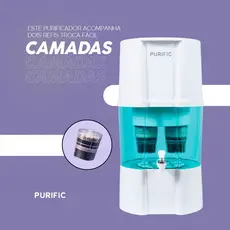 Purificador de Água Purific 20 com Refil Camadas