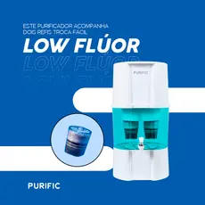 Purificador de Água Purific 20 com Refil Low Flúor