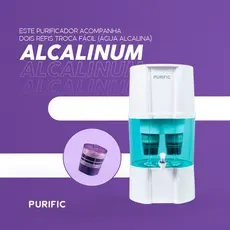 Purificador de Água Purific 20 com Refil Alcalinum