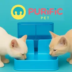 Bebedouro Purificador Para Animais - Purific Pet Azul