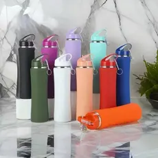 Garrafa Térmica 600ml/750ml Bebidas Inox squeeze com Bico ideal para Hidratação De alta Qualidade