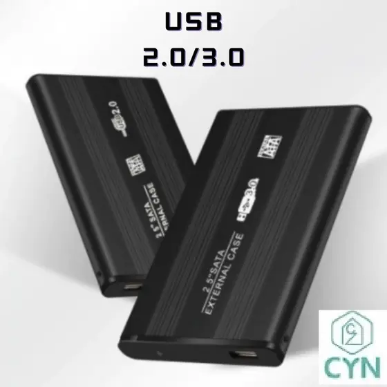 Case Hd Externo Sata 2.5 Notebook Usb 2.0 3.0 Ps4 Xbox One Pc 6gbps Gaveta Video Game + Capa