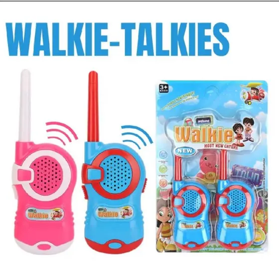 Brinquedo KIT Walkie Takie Radio Comunicador Infantil