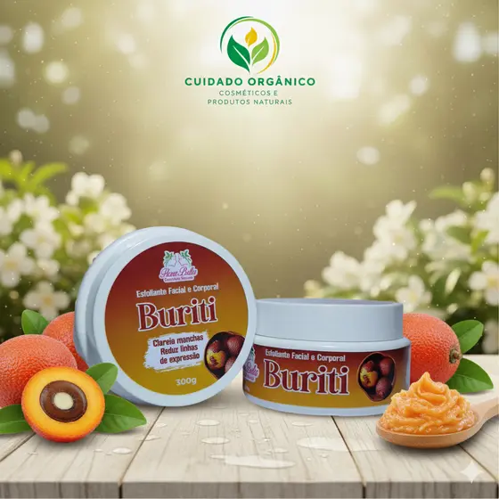 Esfoliante facial e corporal buriti - 250g