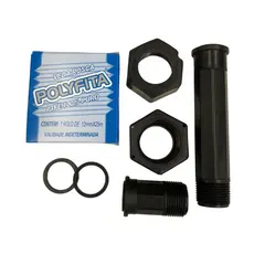 Kit Tubete Porca e Fita Veda Rosca Para Hidrometro 3/4 Sabesp