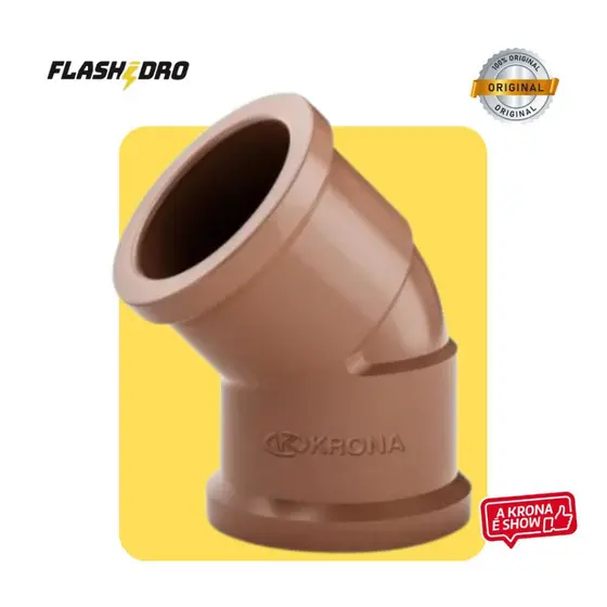 Joelho 45° Soldável 60mm Krona