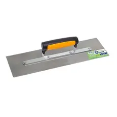 Desempenadeira aço para Gesso Massa Corrida 10x35cm Lisa Cabo fechado - Castor