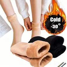 Kit ate 3/6 pares de meia/meias soquete térmica grossa flanelada fleece inverno frio intenso Império