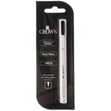Carga Refil Para Caneta Crown Esfero Cor Preto Fácil Instalação Vários Modelos