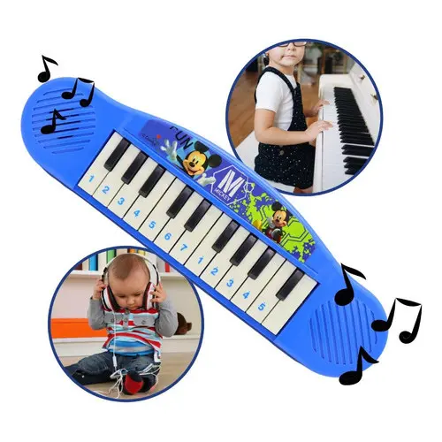 Brinquedo Infantil Teclado Musical Piano Mickey Disney
