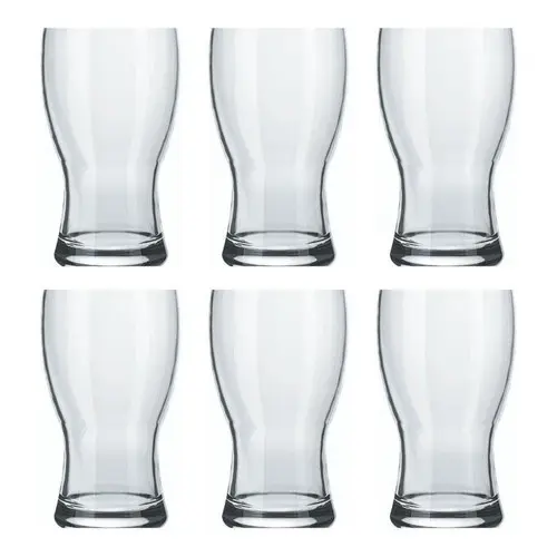 Copo Vidro Cerveja Chopp Nadir 220ml 6 Unidades