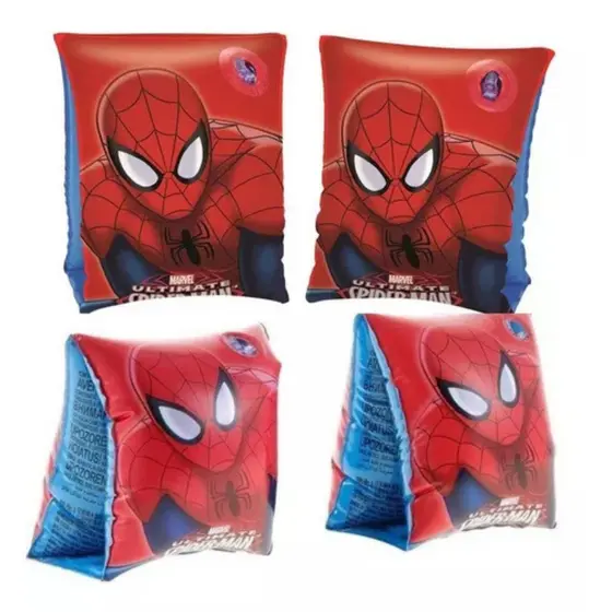 Boia De Braço Infantil Inflável Marvel Homem Aranha 18x14cm