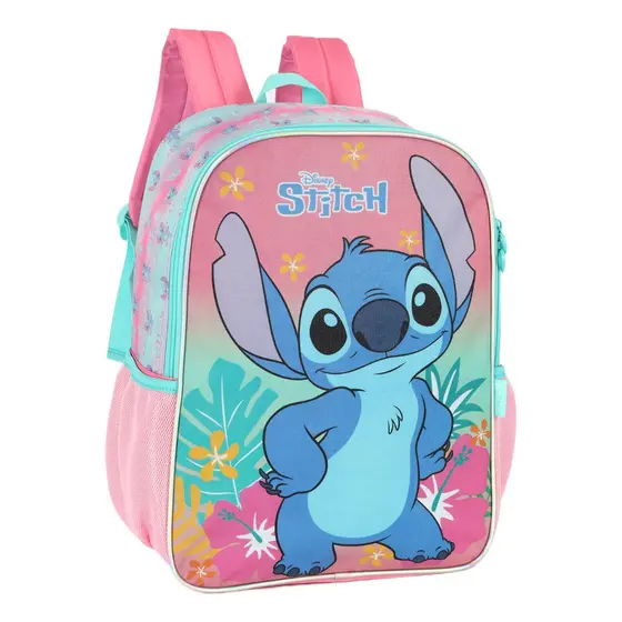 Mochila Escolar Costas Angel & Stitch Is42381sc