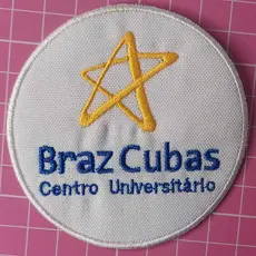 Patch Logo Braz Cubas Centro Universitário Termocolante para Jalecos