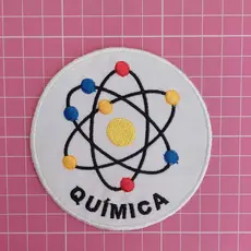 Profissão Bordado Química Patch para Jalecos Termocolante ou Velcro Logomarca
