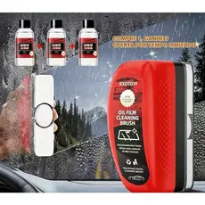 Escova de limpeza de filme de óleo de vidro de carro 120ml caixa colorida fácil armazenamento FYMC101