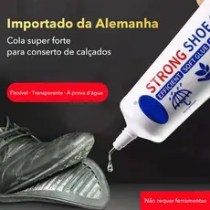 Cola Profissional para Reparo de Sapatos – Alta Temperatura e Alta Resistência para Solas Esportivas