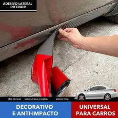 Protetores de arco de roda do carro — Tiras de borracha de fibra de carbono, proteção contra impactos e arranhões