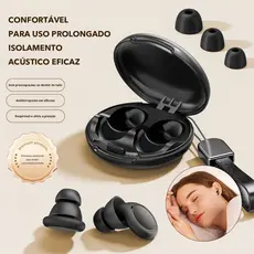 Tampões De Ouvido Avançados Com Redução De Ruído (Kit De 8 Tamanhos)-Proteção Ultramacia De Silicone Para Dormir