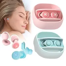 Protetor de Ouvido para Dormir/Protetor Auricular Anti-ruído/Tampão de Ouvido Silicone/Abafador de Ruídos para Dormir
