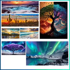 5d DIY Holiday Diamond Art Kit Cristal Bordado Strass