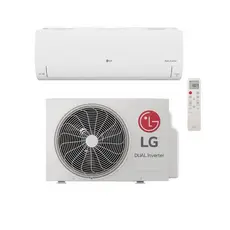 Ar Condicionado Split LG Hi Wall Dual Inverter Voice AI 18.000 BTU/h Frio Monofásico Branco S3-Q18KL31C 220V