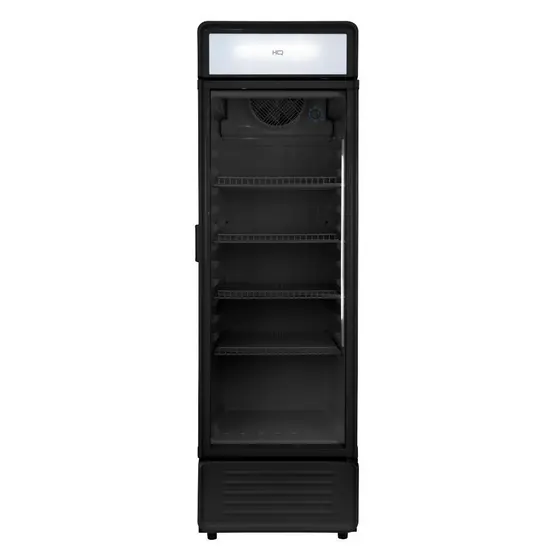 Refrigerador Expositor Vertical Porta de Vidro HQ 320 Litros Preto HQ-320REVPVX