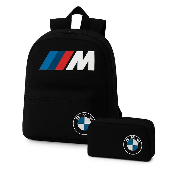 Kit Mochila e Necessaire BMW M Sport  Estilo Automotivo, Qualidade Premium e Design Exclusivo