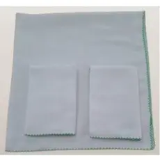 Kit c/ 3 Pçs de Fralda Fraldinha Sendo 2 de Boca Babete 1 de Ombro Bebê Menino Menina Simples