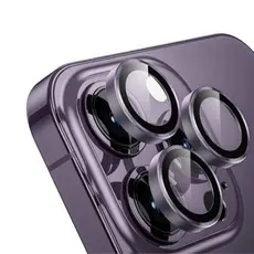 Lua cheia KIT Peliculas Da Câmera iPhone Protetor De Lente Anel de Vidro TemperadoKIT Peliculas Da Câmera iPhone