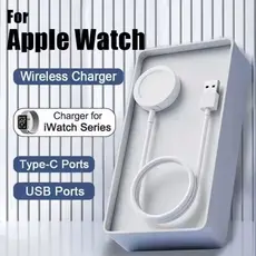 Carregador original Type-C  sem fio magnético Para Apple watch USB