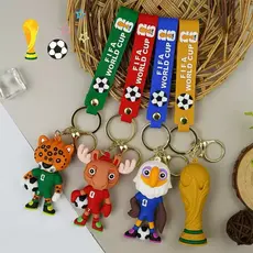 Produtos da Copa do Mundo Chaveiro pendente do mascote da Copa do Mundo de 2026