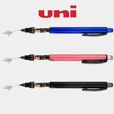 Lápis Mecânico Uni 1 Pçs Kurutoga M5-452 0.5mm Tubo Slide Escrita Suave