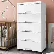 haosin Gaveteiro Organizador Multifuncional de Plástico | Para Bebê - Compatível com Banheiro, Cozinha e Quarto