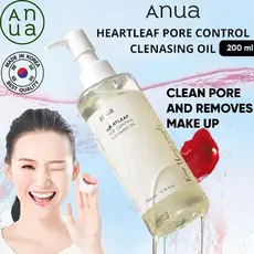 Anua Controle De Limpeza De Óleo Poros Profunda Remoção Cravo E Sebo 200ML Coreano Original