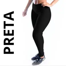 Calça Legging Fitness Feminina Suplex  para Atividades Físicas sem Transparência Treino Academia