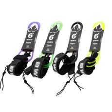Leash Strep Cordinha Prancha Surf Banana Wax Regular 6' 6ft+ Alta Resistência + Conforto + Segurança