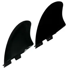 Quilha Biquilha Banana Wax Twin Keel Enciaxe FCS2 Surfe