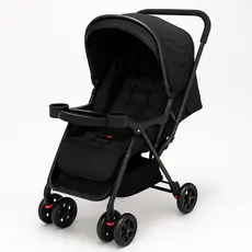 Carrinho de Bebê - Conforto Praticidade Assento Reclinável Suporta 15Kg