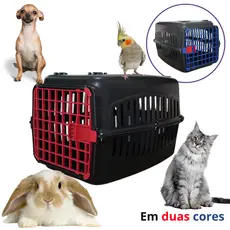 Caixa de Transporte N°2 Cães e Gatos para Viagem e Transporte Veterinário